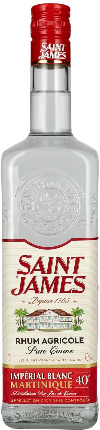 Saint James Rhum Blanc Agricole Martinique 40% Vol. 0,7l