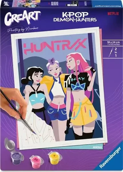 Ravensburger 120022763 CreArt K-Pop: Die Dämonenjägerin