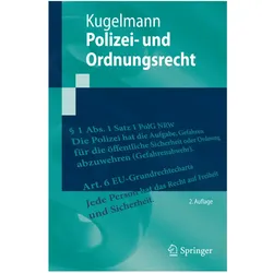 Polizei- und Ordnungsrecht, Fachbücher von Dieter Kugelmann
