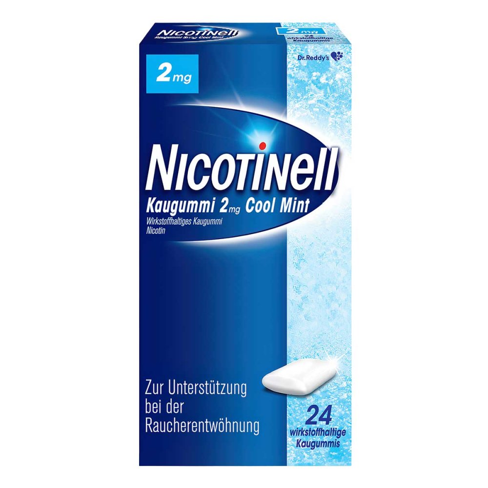 Cooper Consumer Health Deutschland GmbH Nicotinell Kaugummi 2 mg Cool Mint (Minz-Geschmack) 06580346