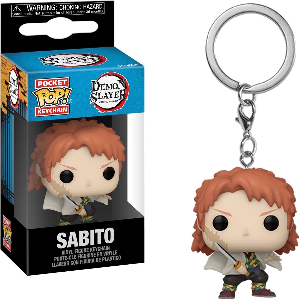 Funko Demon Slayer Sabito Sleutelhanger Pocket POP!
