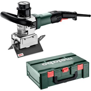 Metabo Kantenfräse KFMV 17-15 F, 601770500, Metall-Kantenfräse, 1700 W, 15 mm, mit Zubehör-Set und Koffer