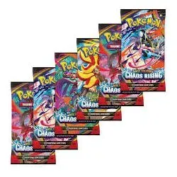 Pokémon P-DE ME04 'Wachsendes Chaos' 6 Booster B (Deutsch, Booster Pack)
