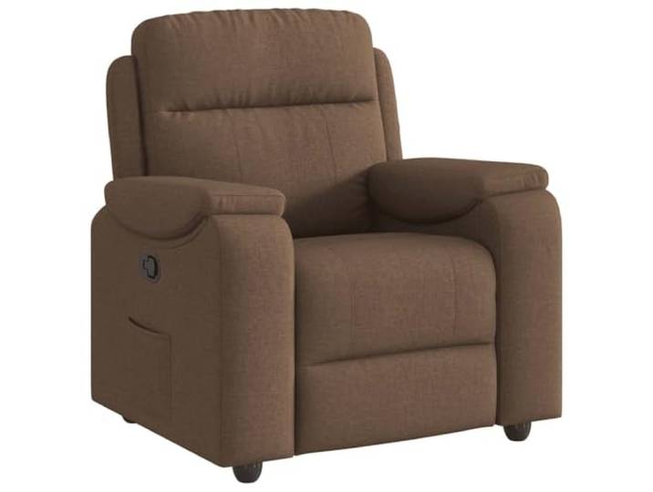 Heofavd Relaxsessel Manuell TV Sessel mit Liegefunktion Stoff Braun