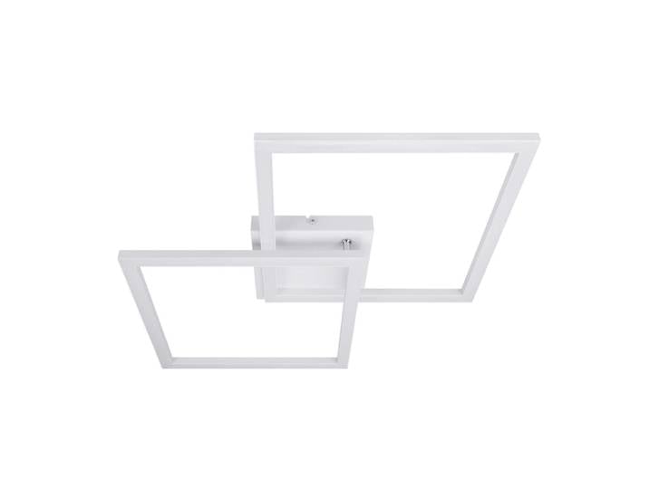 Plafonnier fer blanc 46.1x46.1x5.8cm led 24w