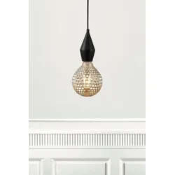 Nordlux E27 Avra Dent LED-Filament Leuchtmittel 2W Extra Warmweiß Rauchfarben