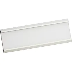 Büroschild MADRID 180 x 50 mm, Aluminium, silber