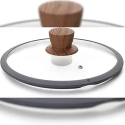 Lacor Stilo 27324 – Kochtopf mit Glasdeckel, Soft-Touch-Knopf und Griff. Geeignet für Induktionsherd. Grau, 24 cm