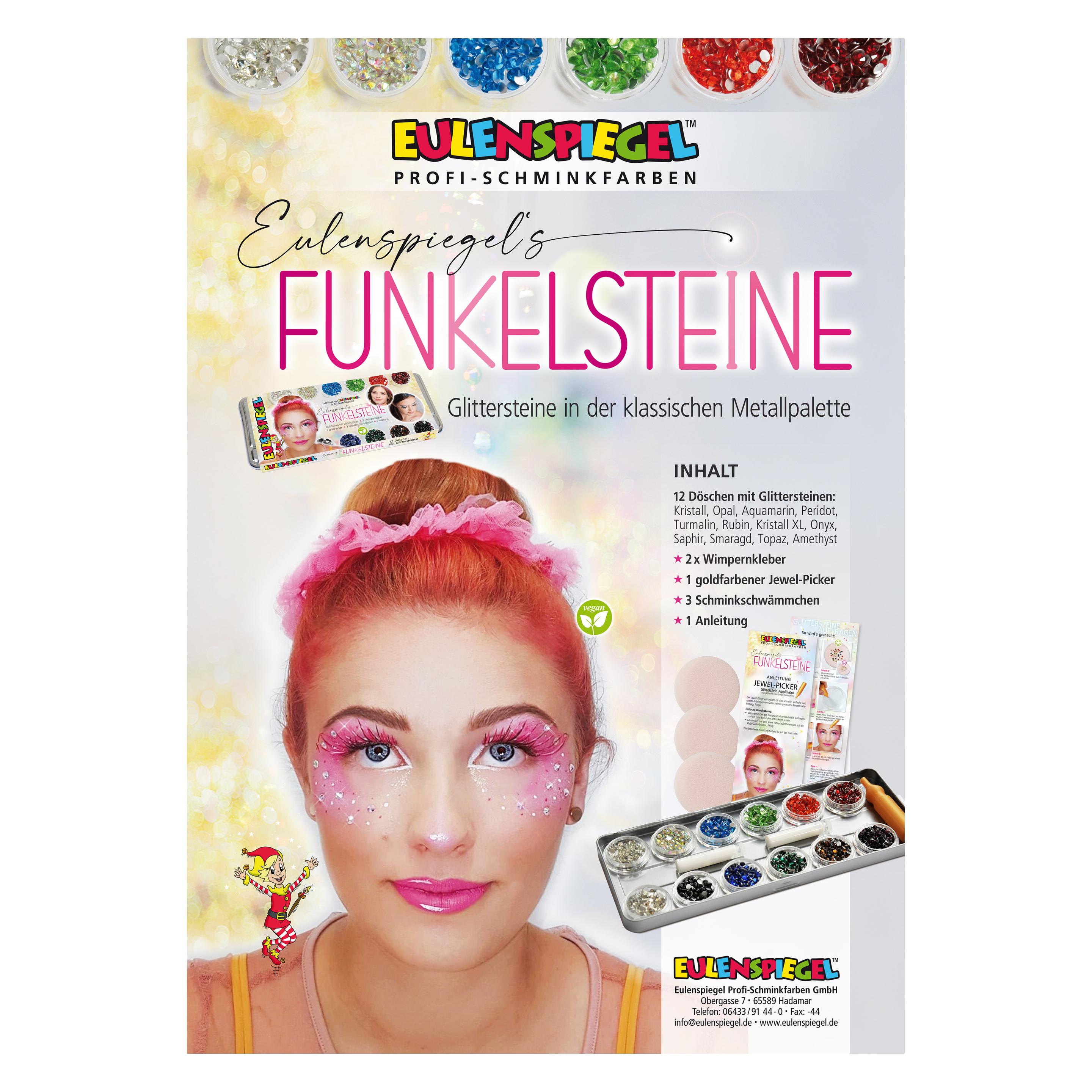 Magni EULENSPIEGEL Funkelsteine 12 Farben und Zubehör (4028362212295)
