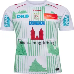 hummel SC Magdeburg Trikot Away 26/27 Herren - weiß/grün - XL