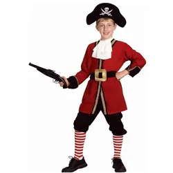 GoDan Kapitänskostüm für Kinder, Grösse 110/120 cm (110)