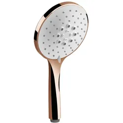Gessi Origini Antikalk-Handbrause, mit weißem Einsatz, 3-Strahl, 14376030, Farbe: Kupfer PVD