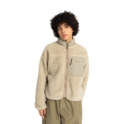 Outdoorjacke ELEMENT "Oak", Damen, Gr. S, beige (oat milk), Obermaterial: 100% Polyester., Jacken Outdoorjacke