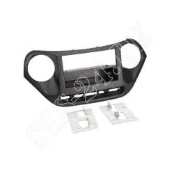 Hyundai i10 (IA) ab 11/2013 Radioblende 1-DIN mit Ablagefach Radio Blende sch...