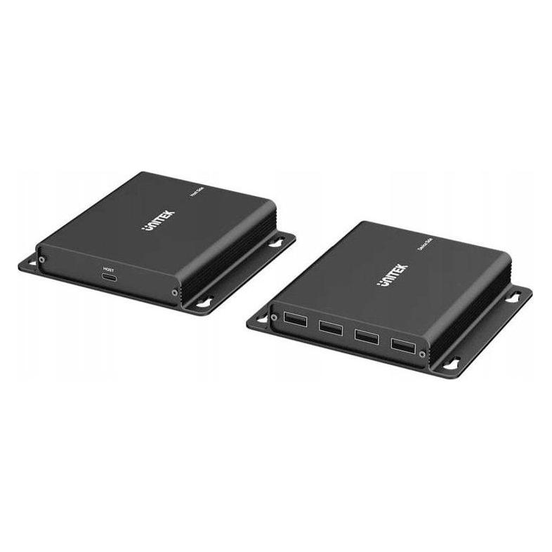 Unitek Adapter USB U1222A USB-C - USB Czarny () (USB-C) (U1222ABK01-EU)