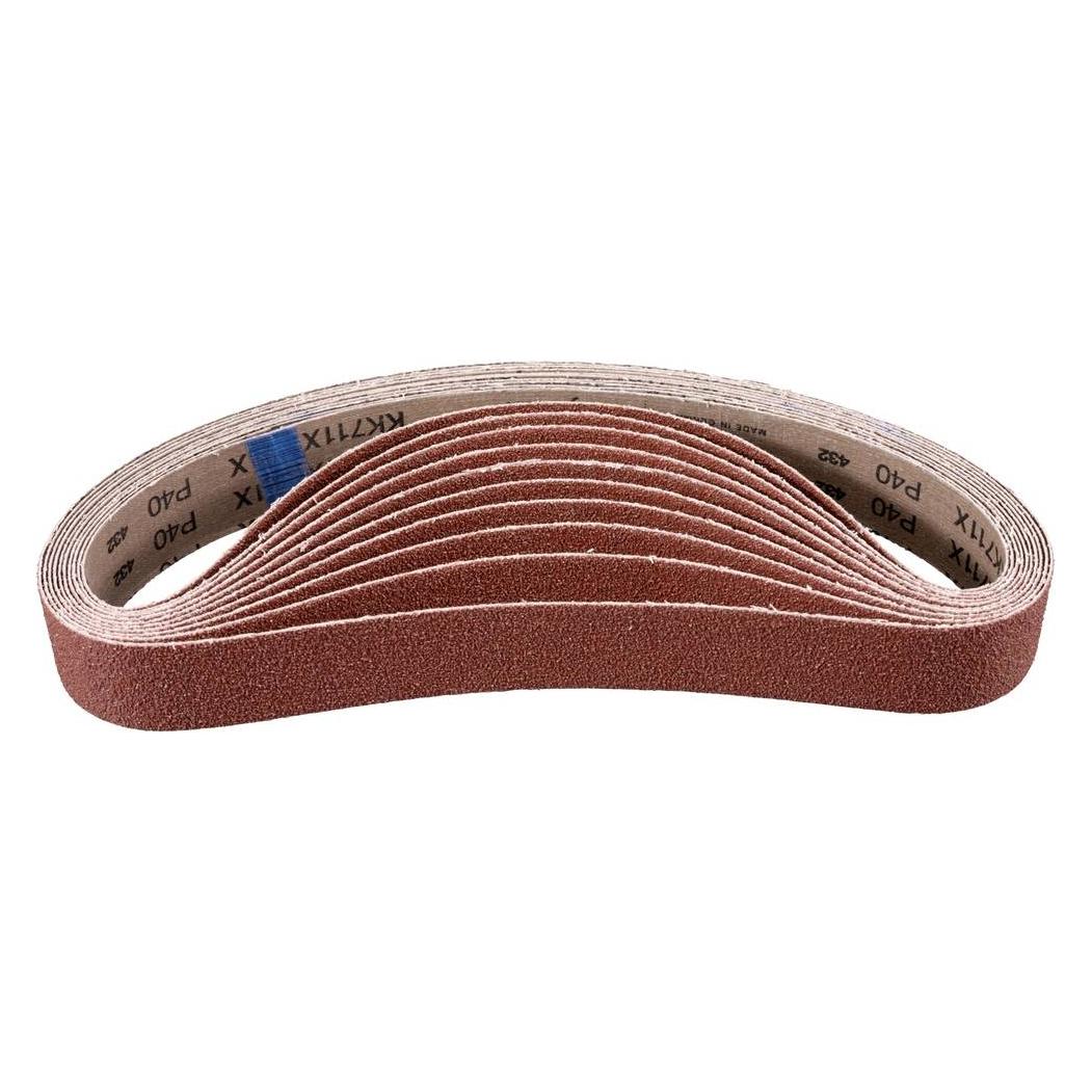 Pferd Korund Schleifband BA 40x820 mm A40 für universelle Anwendung mit Rohrbandschleifer (40) (45000220)