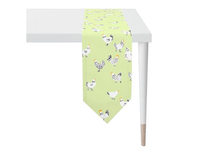 Nappe 3102 25 x 175cm Vert/Vert pâle