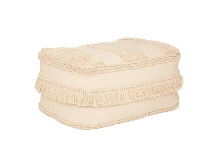Sea View Sitzsack, recycelte Baumwolle, Beige, Atmosphera