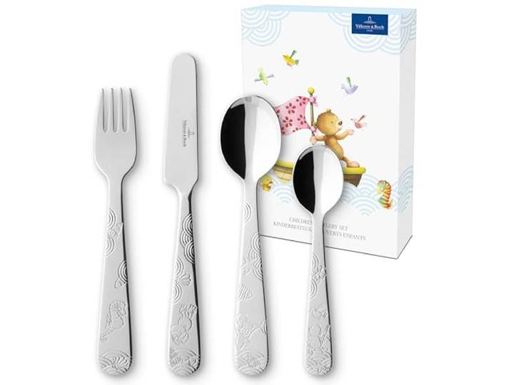 Happy as a Bear Couverts pour enfants 4 pièces