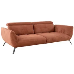 Megasofa Seattle Cord Gold Kupfer