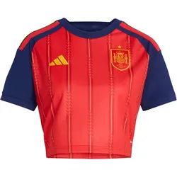 adidas RFEF Spanien Cropped Heimtrikot WM 2026 Damen KE8079 - vivid red XL