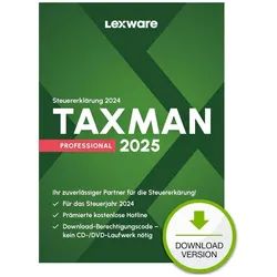 Lexware TAXMAN professional 2025 für Windows