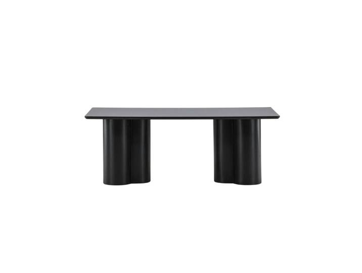 Table basse en bois 120x60cm - noir