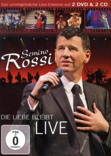 Semino Rossi - Semino Rossi - Die Liebe bleibt (Live) (2DVD + 2CD) - Preis vom 30.09.2026 22:30:23 h