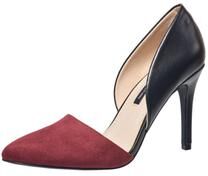 Women's Dorsay 2 Pump by French Connection in Black Burgundy (Size 8 M)