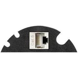 Evoline, Möbelausstattung, Einsetz-Modul Circle80, RJ45 Cat. 6A (1 Stk.)