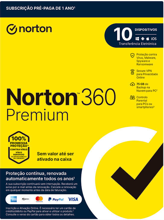 Symantec NORTON 360 PREMIUM 10D