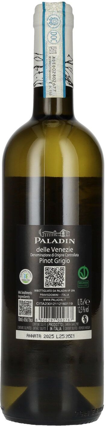 Paladin Pinot Grigio Venezia DOC 2025 12,5% Vol. 0,75l