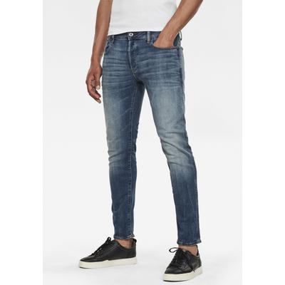 G-STAR "3301 Slim" mit toller Waschung und Elasthan
