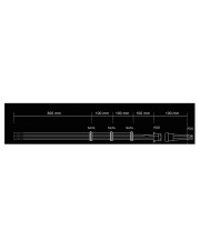 Be Quiet! S-ATA POWER CABLE Stromkabelkit Schwarz (CM-30750)