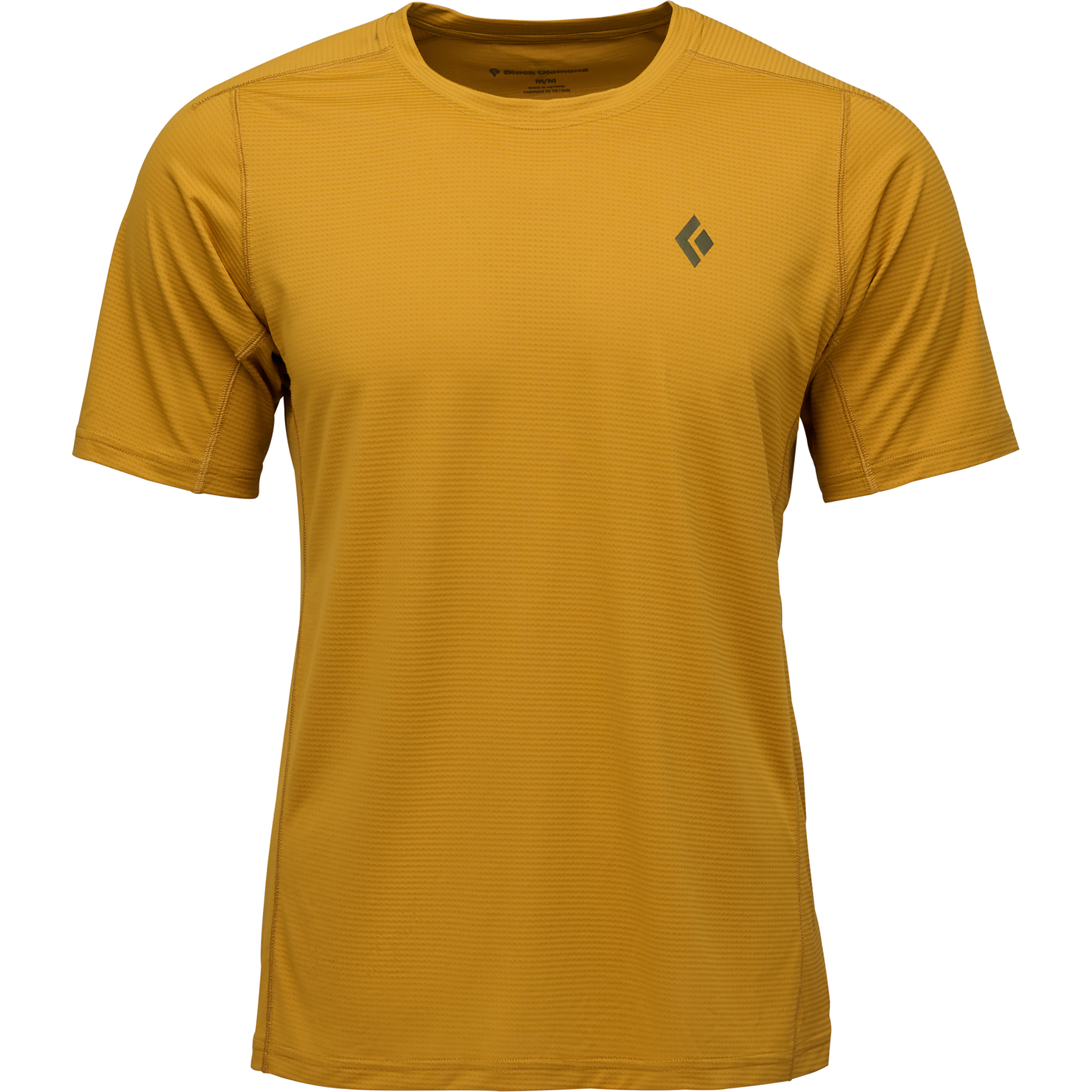 Black Diamond Distance Tech Herren Laufshirts gelb Größe XL Camping Widerstandsfähig