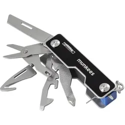 Munkees 12 Funktionen Taschenmesser Lock - STK - schwarz