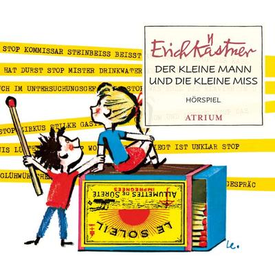 Der kleine Mann und die kleine Miss - Erich Kästner, CD, 9783855351732