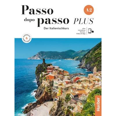 Passo dopo passo PLUS A2, Set von Anna Barbierato,Katja Motta, Hueber, 978-3-19-299599-6