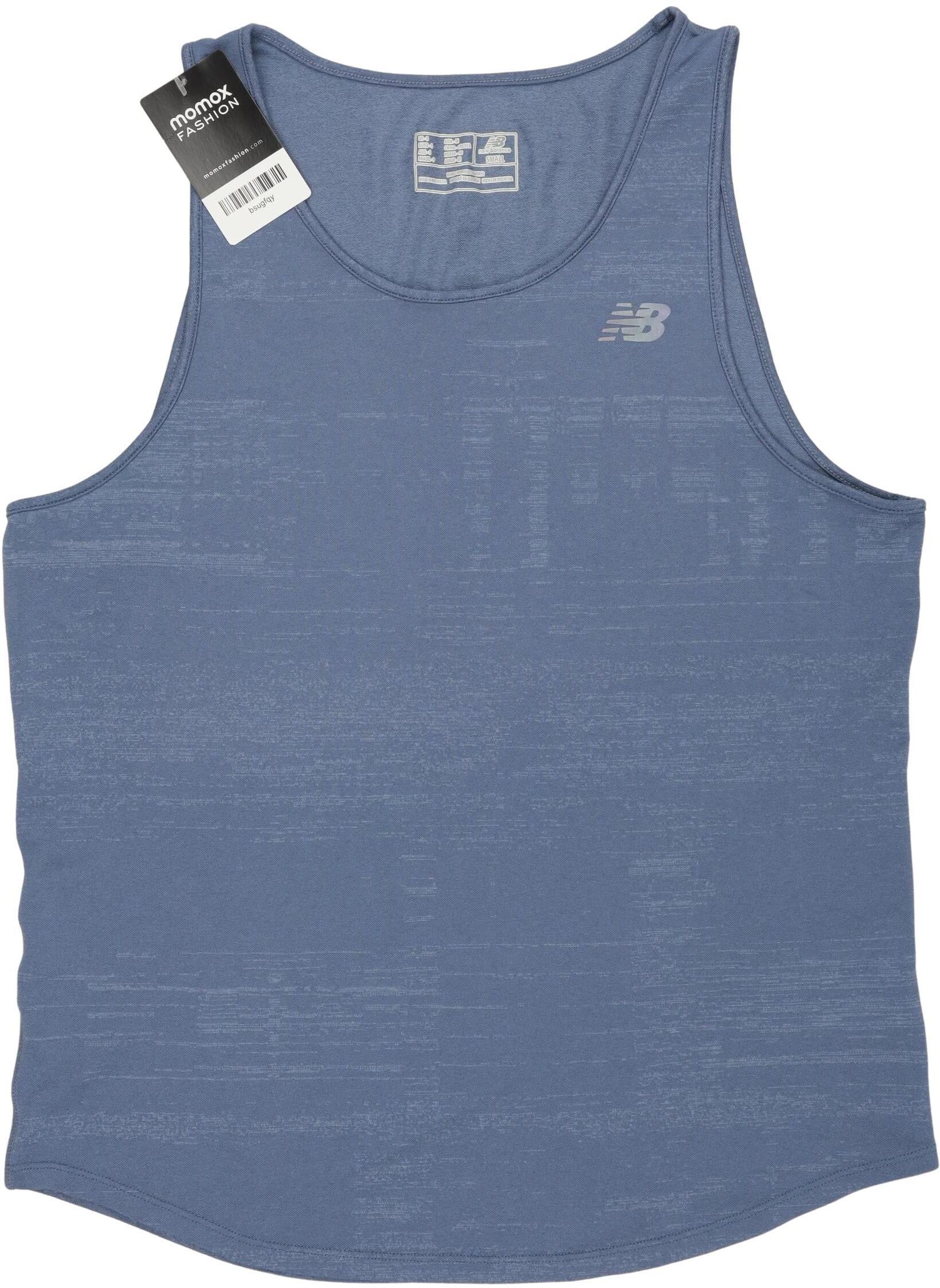New Balance Herren T-Shirt, Blau, Gr. S, Synthetik - Second Hand