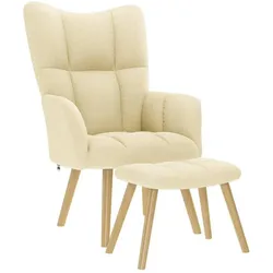 vidaXL, Sessel, Nardenhof (mit Hocker)