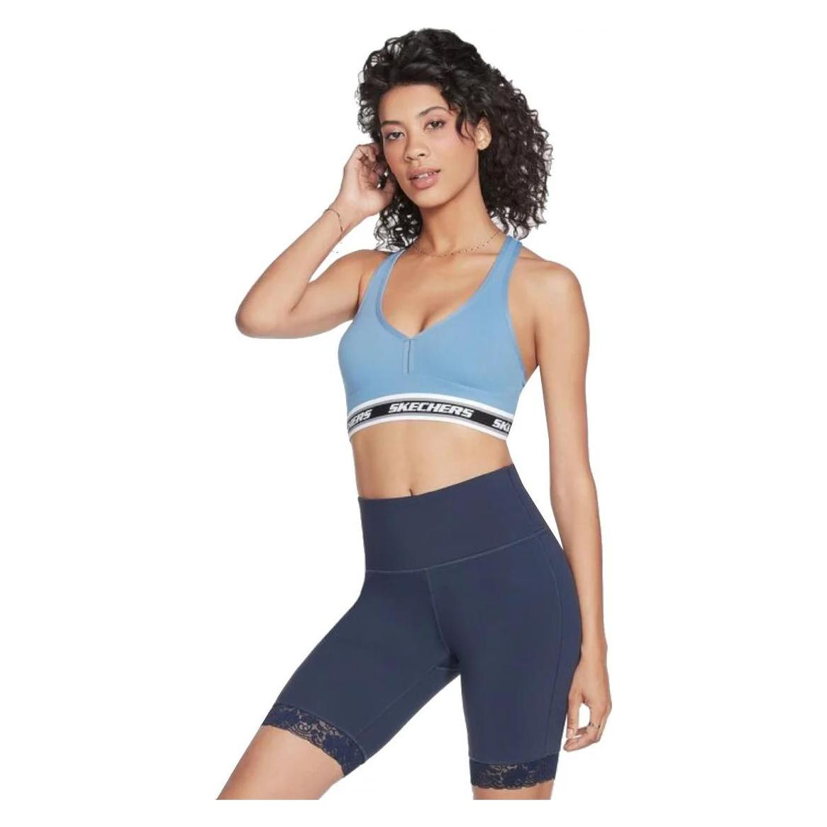 Skechers Go Walk Jacquard Bra W3BR90-BLGY - XS (XS) (W3BR90-BLGY)