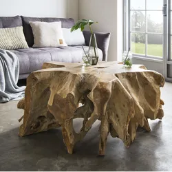die Faktorei »Thor« Unikat Couchtisch Teak-Wurzel