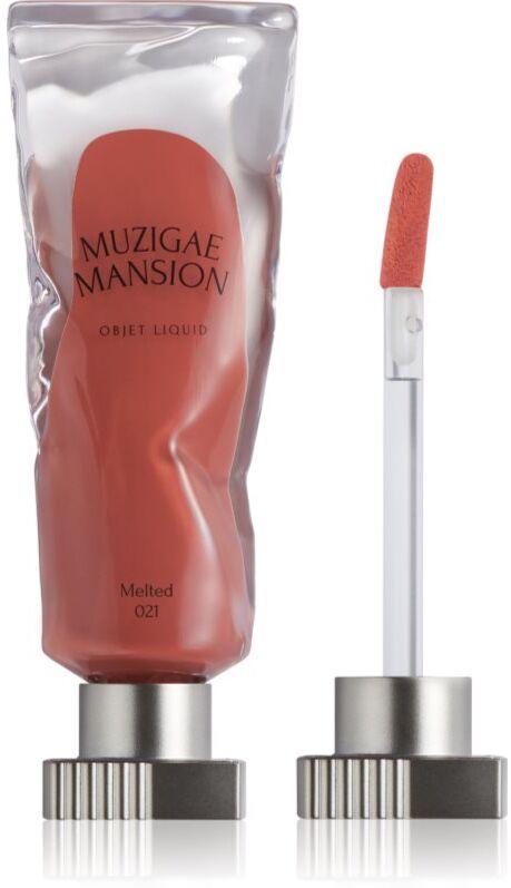 MUZIGAE MANSION Objet Liquid long-lasting liquid lipstick with matt effect shade 021 Melted 6 ml