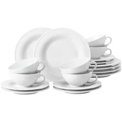 TEESERVICE Beat Color Glaze weiß 18er Set