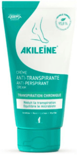 Akileine Creme Transpirante 75ml
