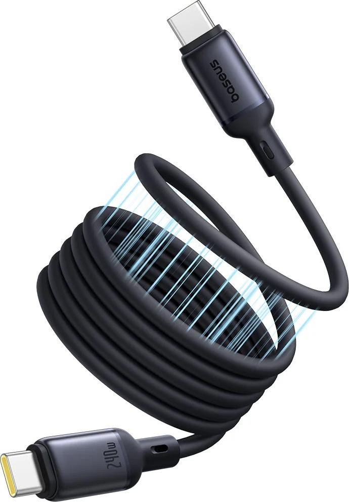 Baseus PicoGo magnetische snellaadkabel USB-C, 240W, 1 meter