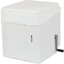 Biotioo 2.0 RL Trockentrenntoilette mit Kompostierfunktion 10 Liter Urintank 25 Liter Feststoffbehälter weiß