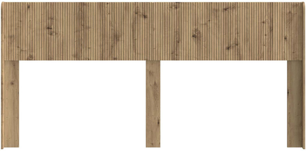 17 Stories Headboard Artisan Oak Super King(200 x 200cm)