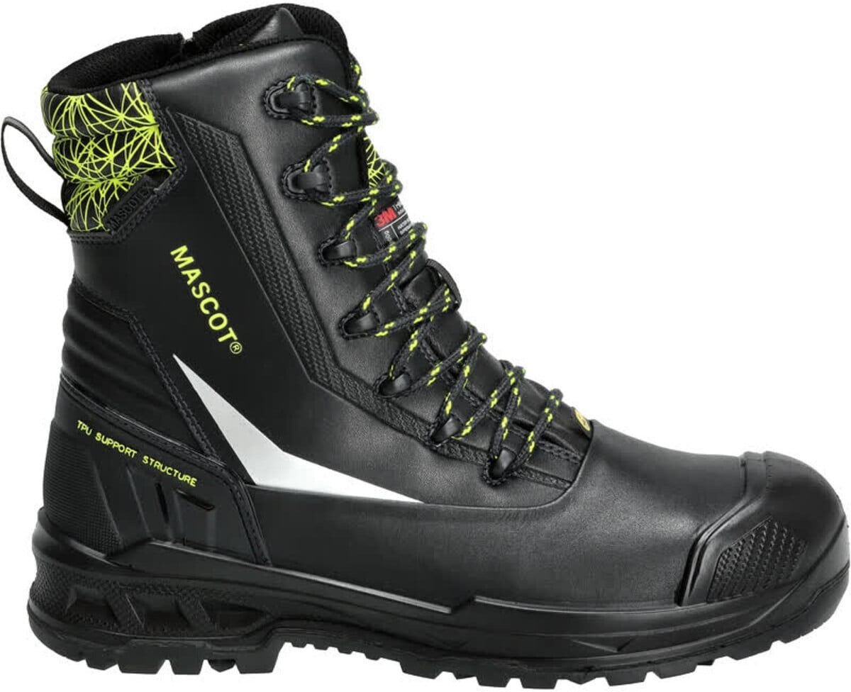 MASCOT Sicherheitsstiefel S7S schwarz Größe 1146 Schnürverschluss (F1300-902-09-1146)