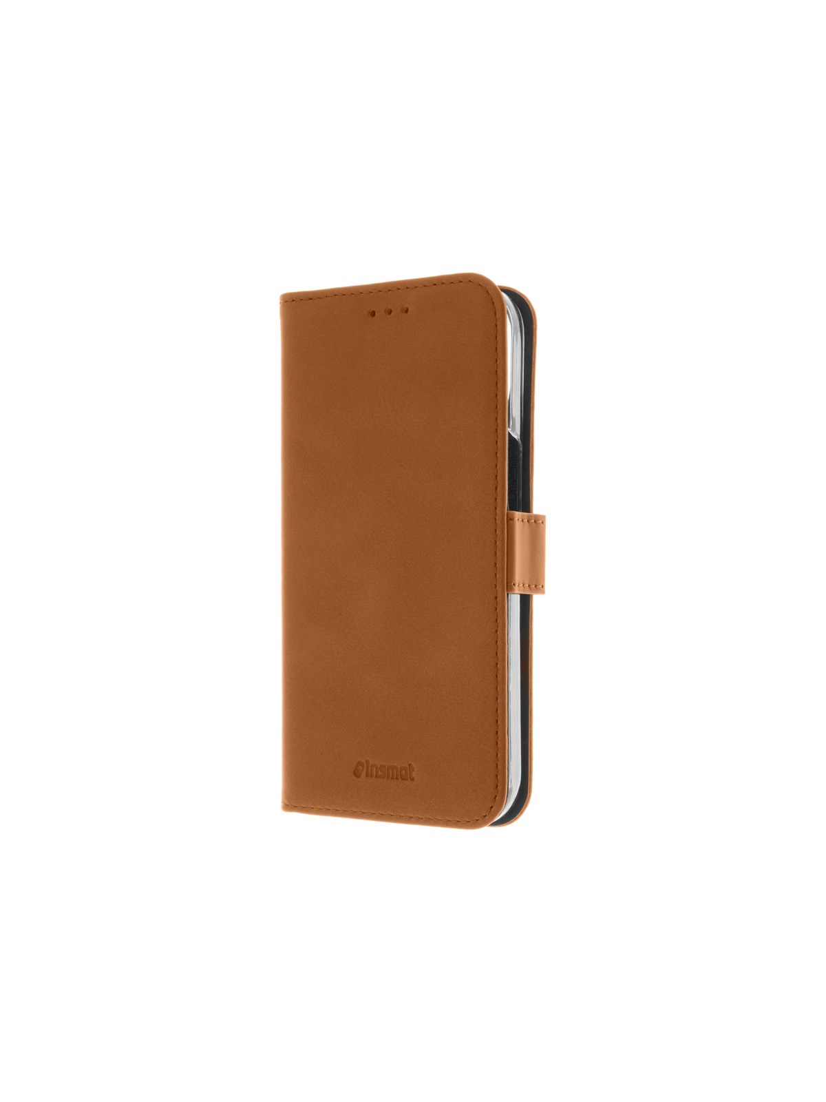 Insmat PREMIUM FLIPCASE IPHONE 15 BROWN